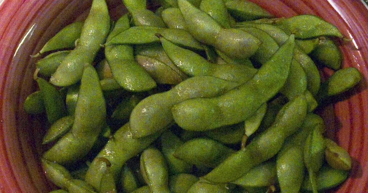 Vegan Family Home Cook Fresh Edamame