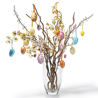 Easter Shopping and Decoration Syling From Selina Lake Easter+Twig+in+Vase+Decoration Easter Shopping and Decoration Syling From Selina Lake