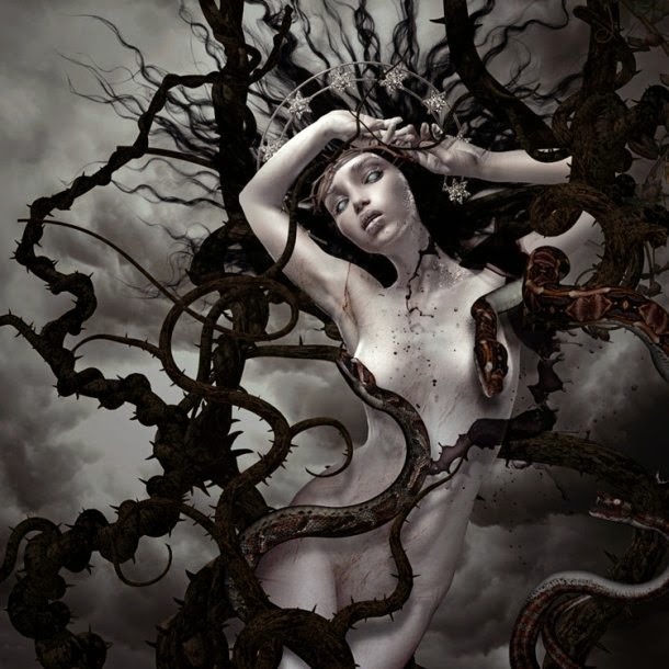 Natalie Shau fotografia ilustrações photoshop fashion surreal sensual nsfw