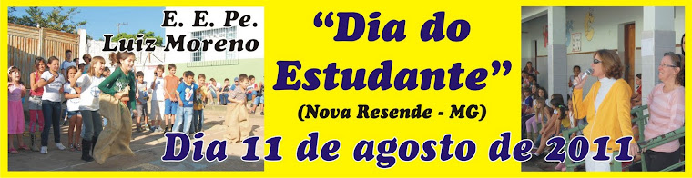 Dia do Estudante 2011 do Pe Luiz Moreno - Nova Resende - MG: