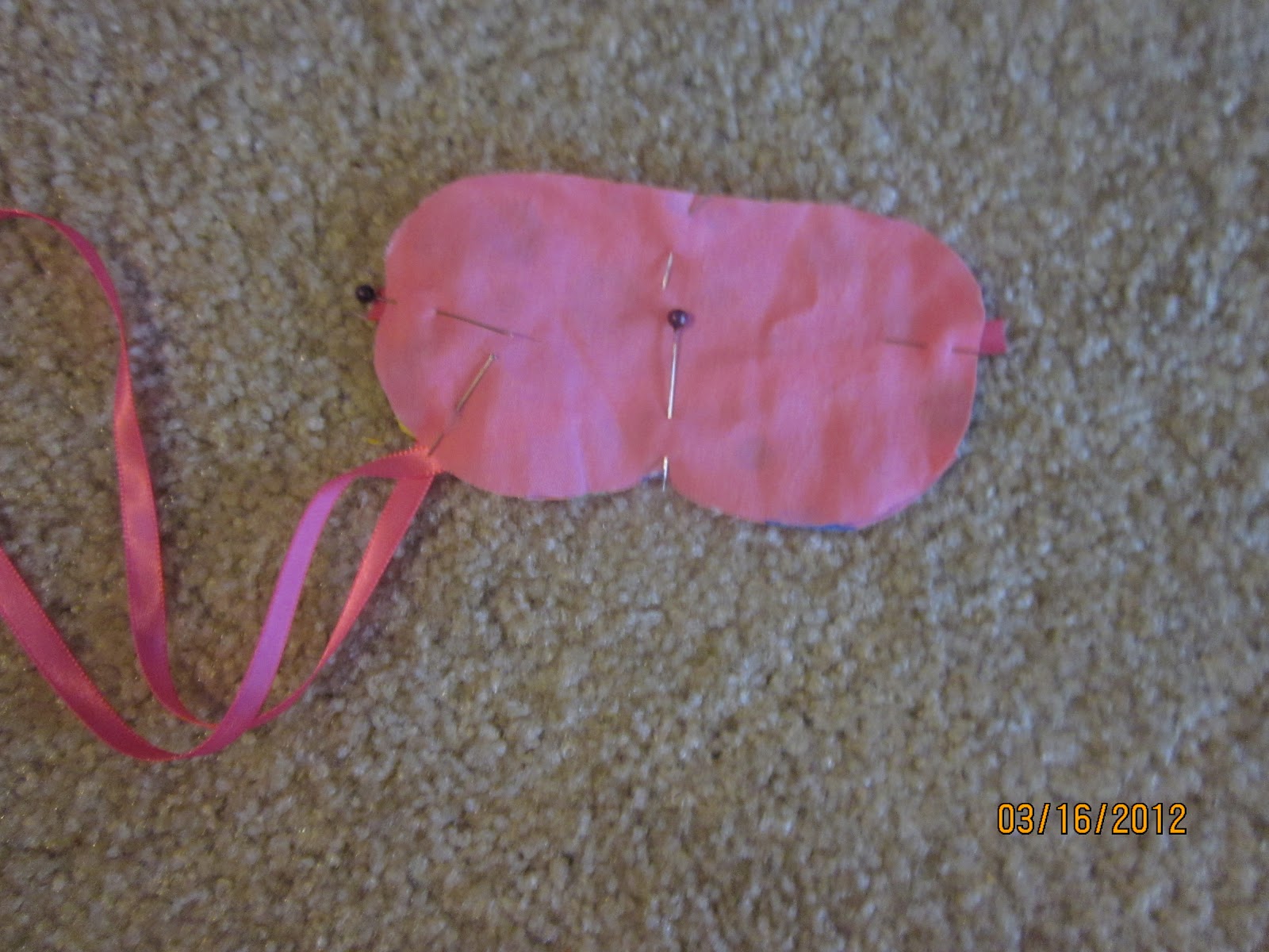 Sew Crafty Mommy American Girl Doll Sleep mask