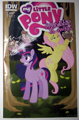 IDW MLP:FiM comic #2, Twilight/Fluttershy cover