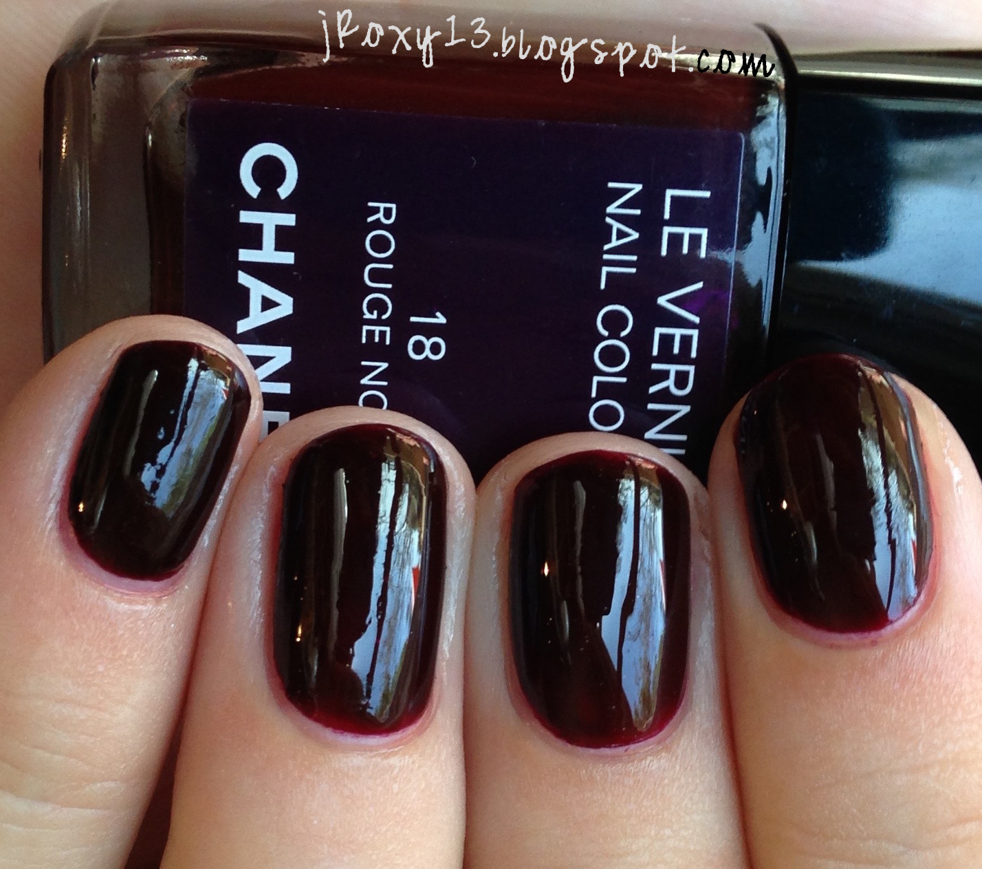 Marias Nail Art and Polish Blog: Chanel Rouge Noir Absolutement coll.