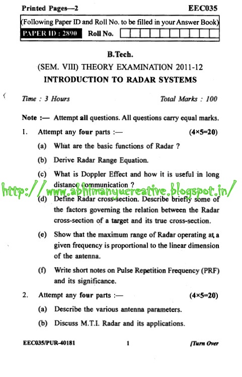 Total quality management previous year question papers uptu