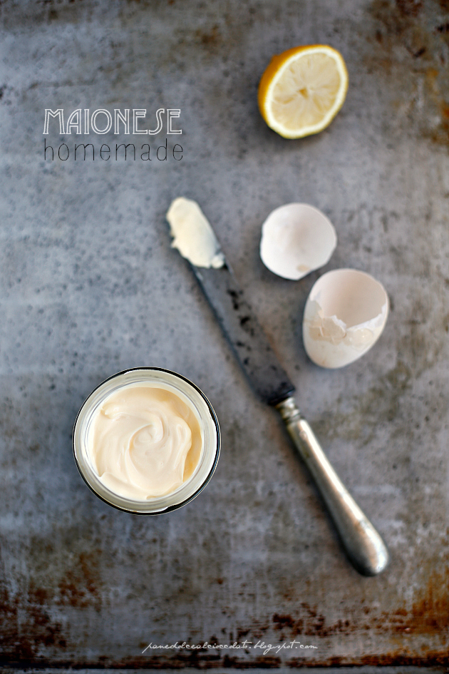 Maionese Homemade (fatta in casa) con il Minipimer PANEDOLCEALCIOCCOLATO