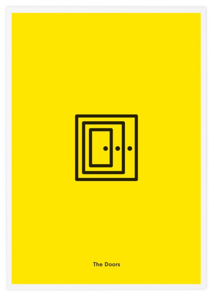 Poster Minimalistas de bandas de Rock'n Roll. Poster Minimalistas de bandas de Rock'n Roll.