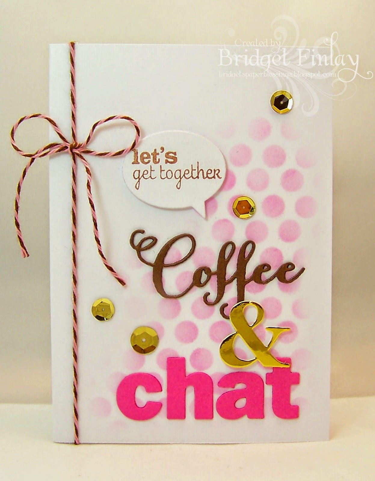 Bridget's Paper Blessings Coffee & Chat