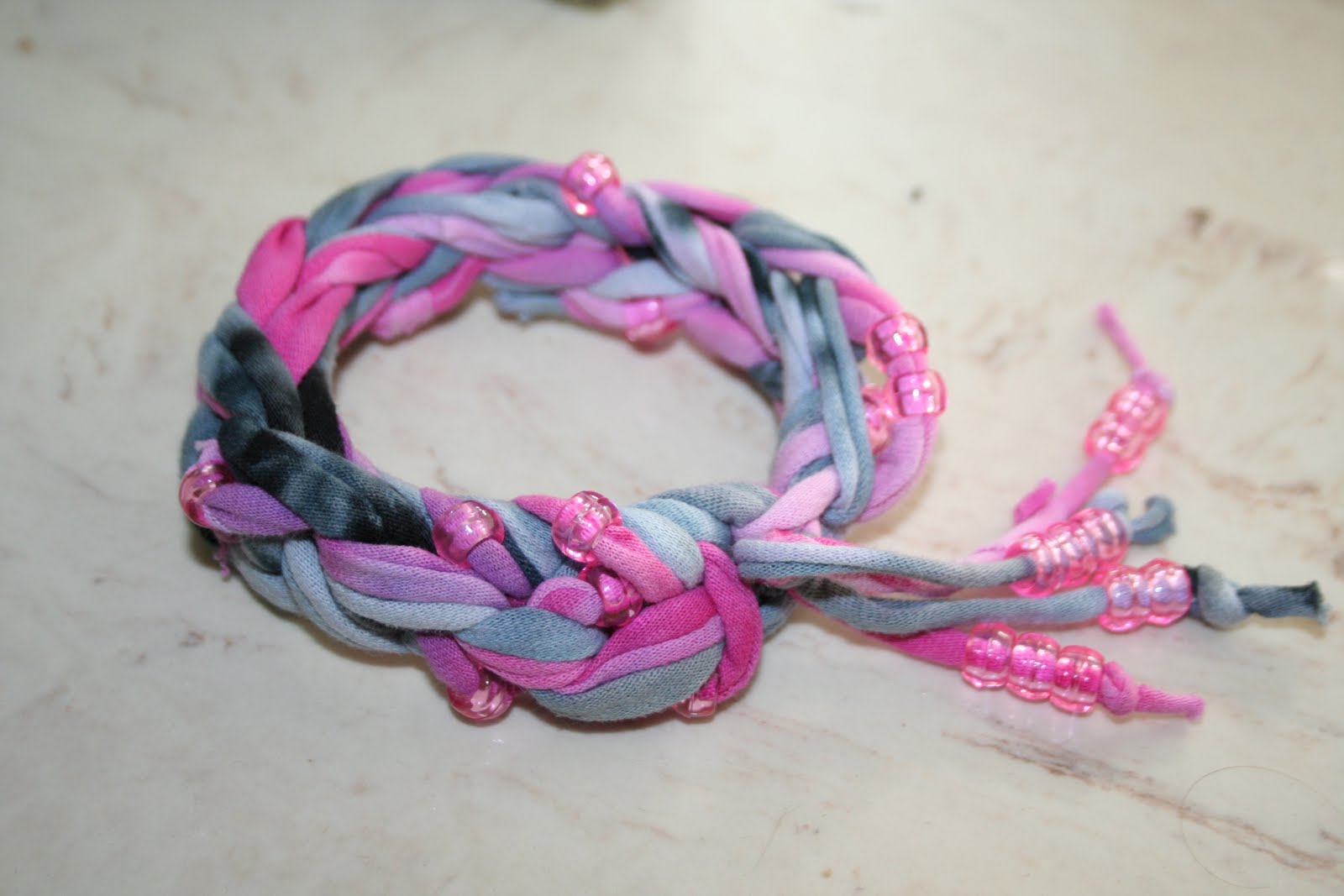 Vitamin C... A Daily Dose of Creativity Finger Woven Bracelets