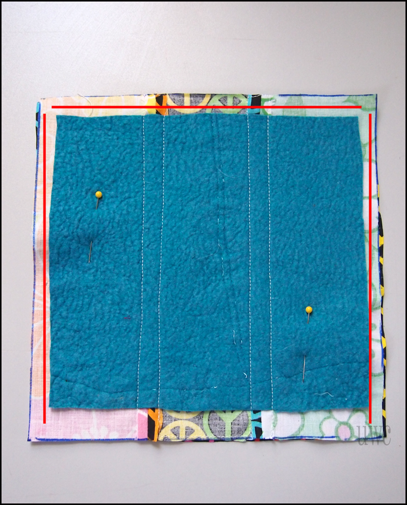 Until Wednesday Calls How To Patchwork Mug Rug