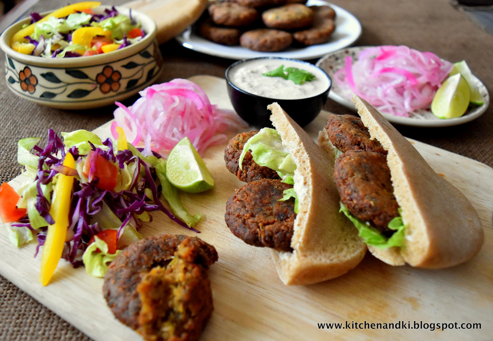Falafel Pita Pockets