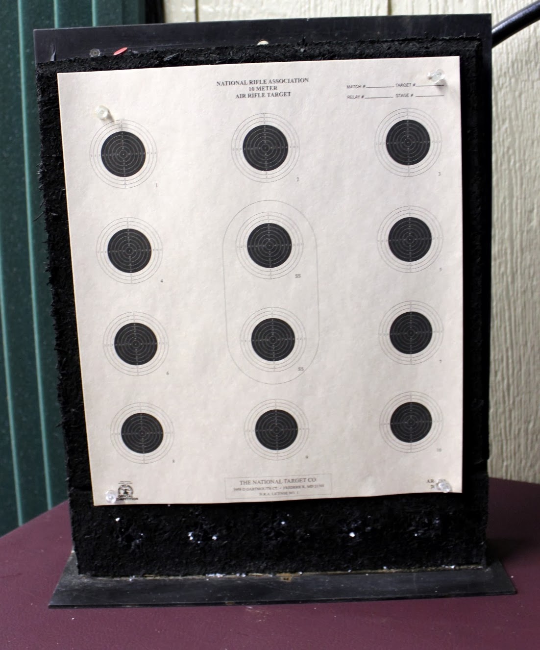 Today's News Ballistic Rubber Panel/Tile for Airgun Back Stop
