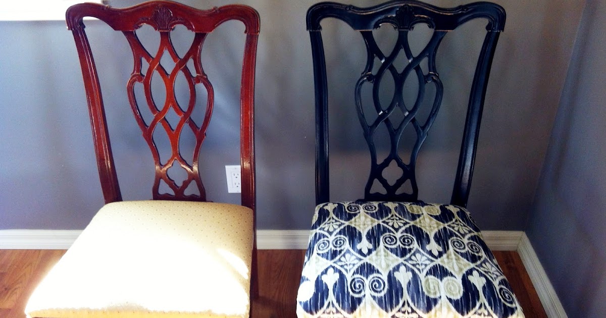 Living My Style DIY Dining Room Chair Makeover