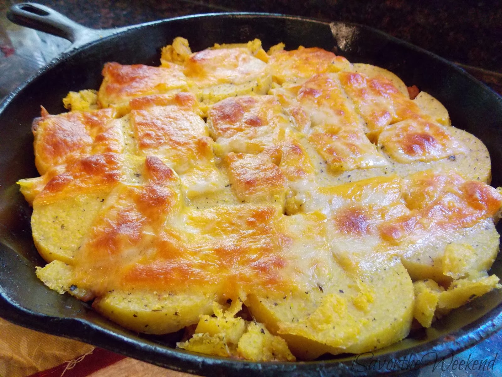 iSavor the Weekend Polenta Tamale Pie