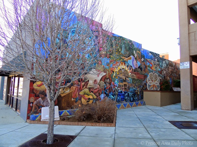 Prescott Area Daily Photo Mural Wall