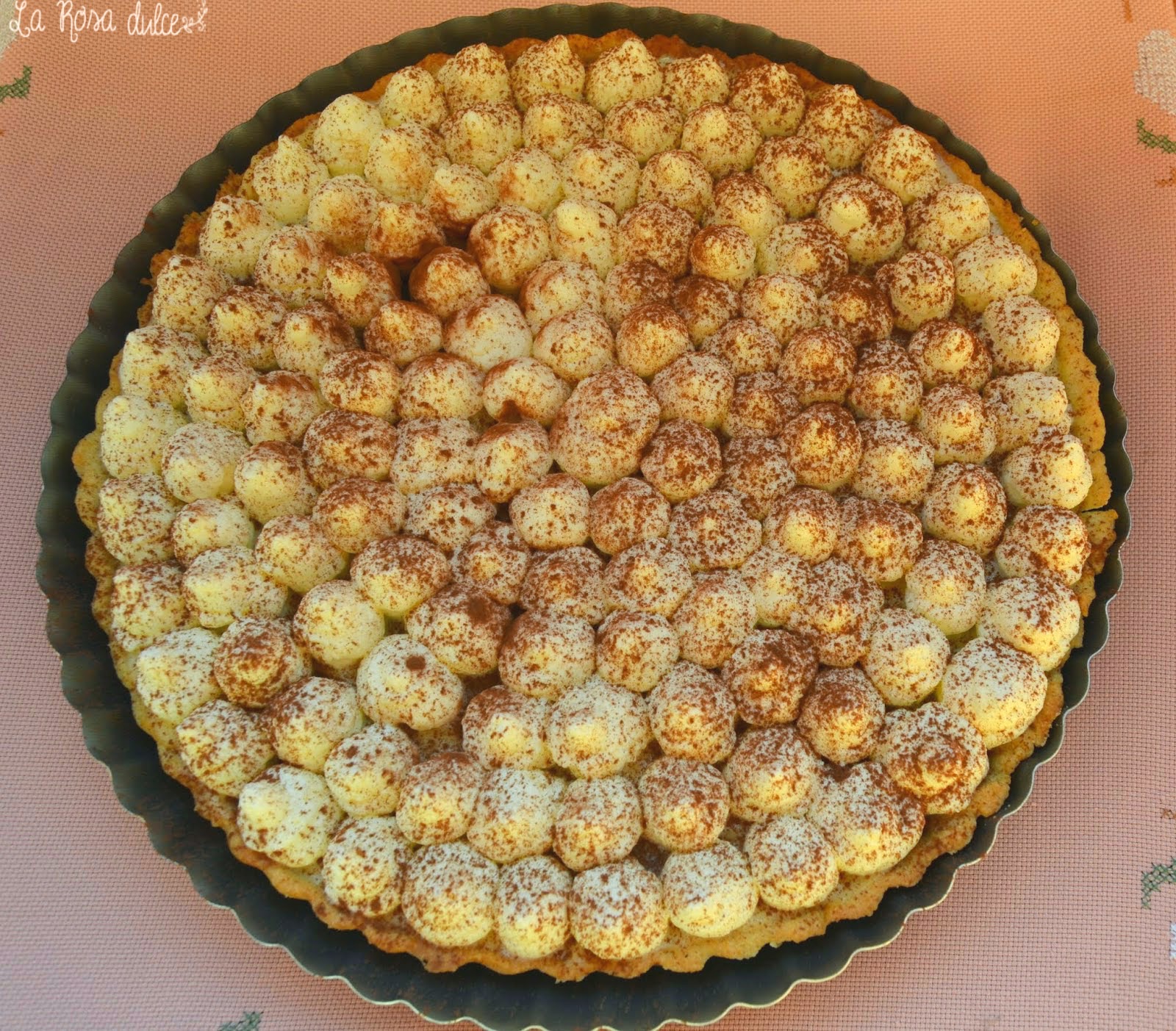 Tarta De Crema Y Plátano