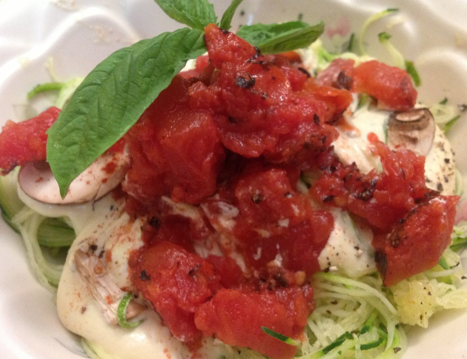 Gluten Free Vegan Journey Creamy Zucchini Alfredo