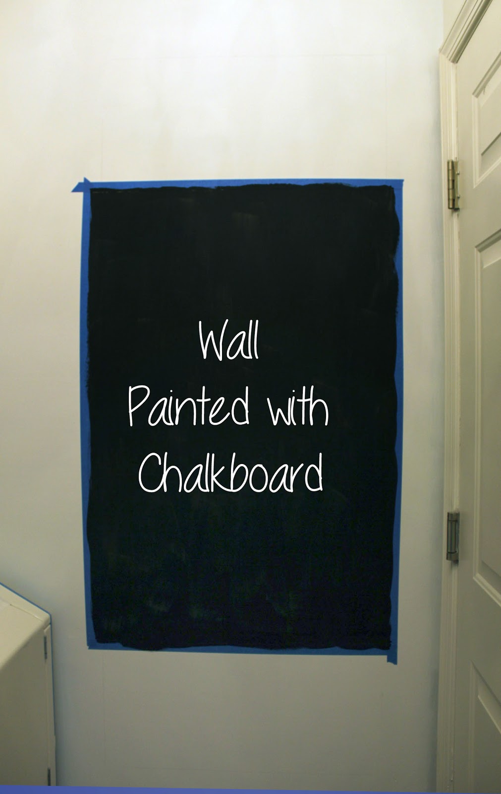 Diy Chalkboard with Tray Remodelando la Casa