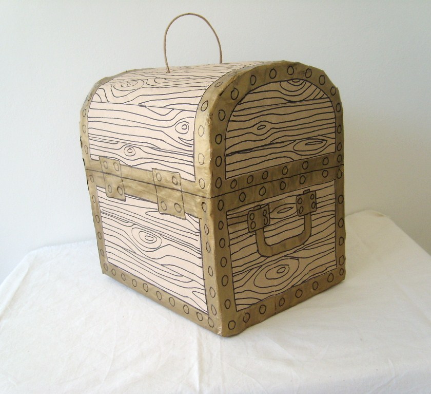 OnePerfectDay Pirate Treasure Chest Pinata