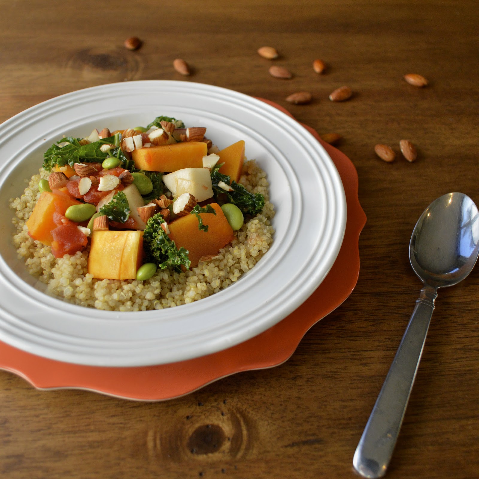 Winter Vegetable Stew with Edamame | Virtually Homemade: Winter