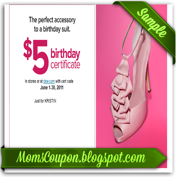 M dsw com coupons