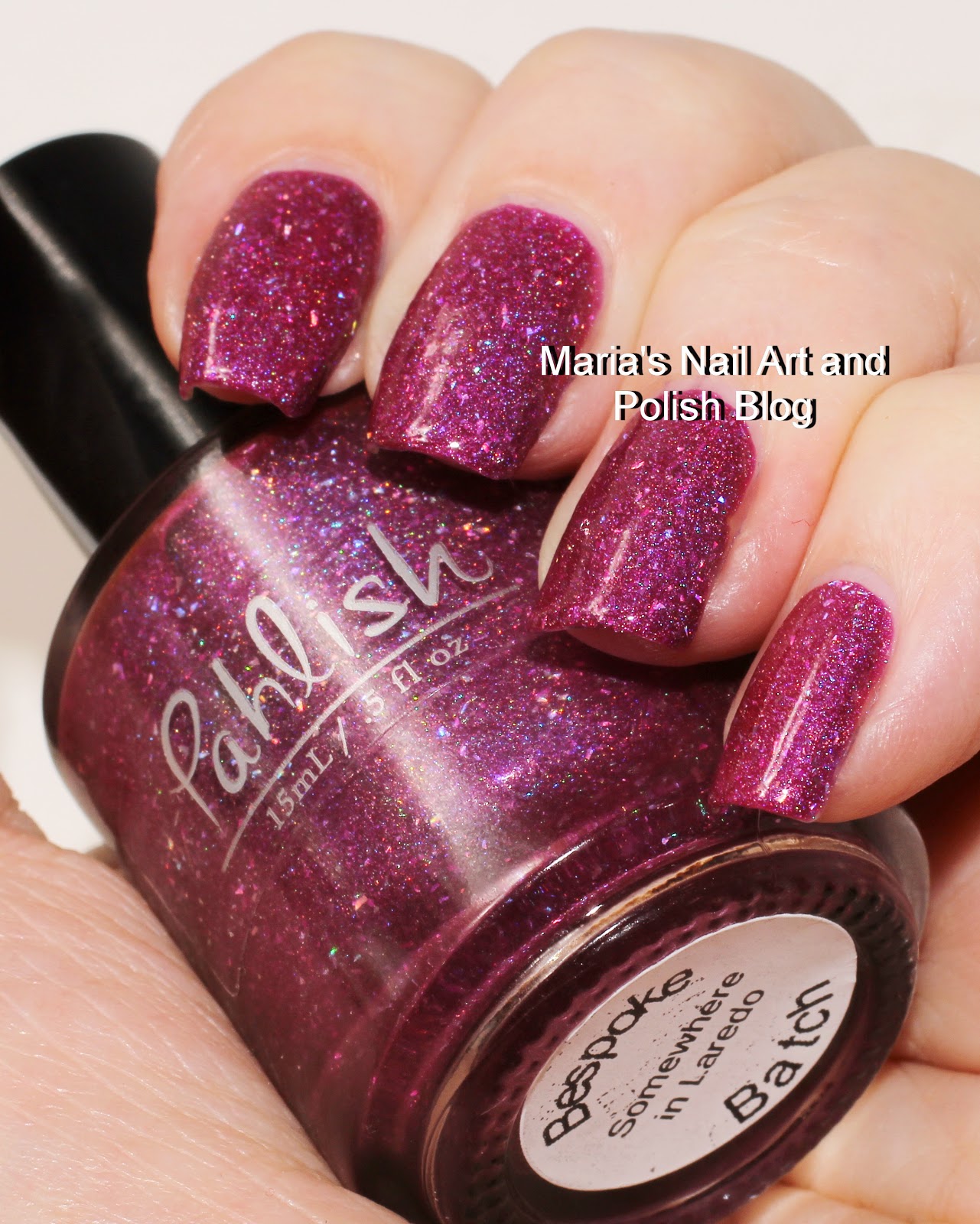 Marias Nail Art and Polish Blog Pahlish Somewhere in Laredo and The