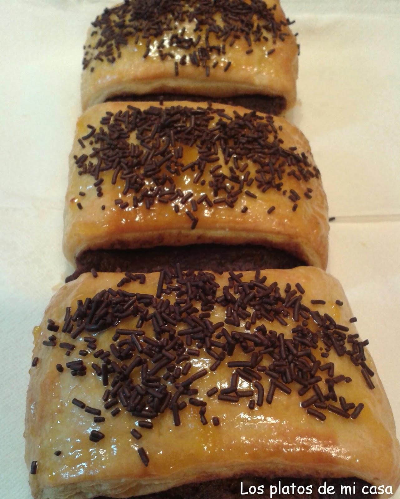 Napolitanas De Chocolate