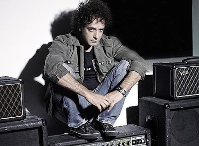 Gustavo Cerati en sesión de foto Gustavo Cerati en sesión de foto
