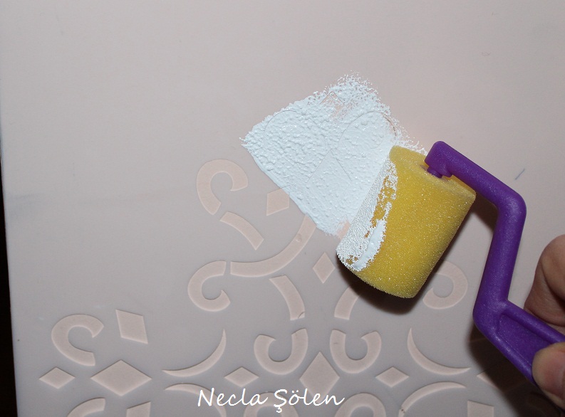 Duvar boyama Necla Sölen