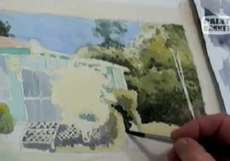 Watercolour Painting Lesson