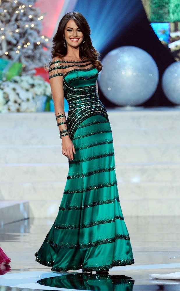 2012 Miss Universe - Kainat Güzellik yarışması Gece Elbiseleri