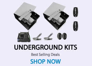 Underground gate kits