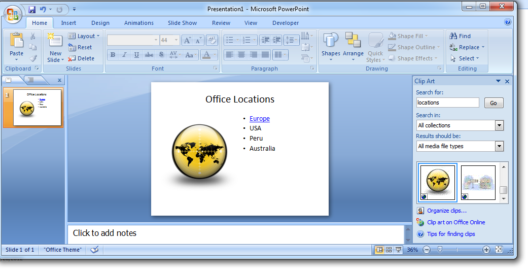 my sharepoint world powerpoint