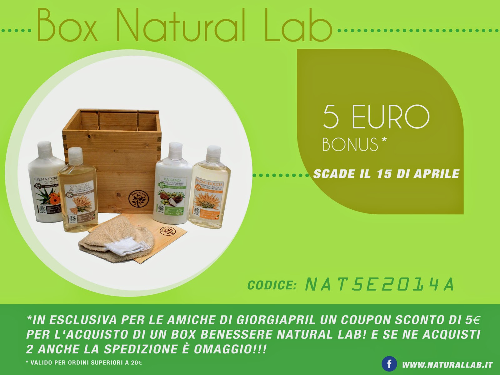 blog Promozione esclusiva Natural Lab )
