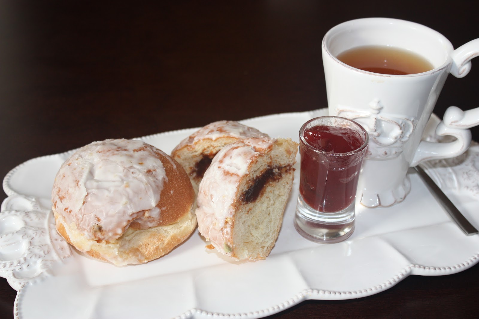 Hot Tea with Jam, Fruit tea (Herbata z Dżemem) Polish Housewife