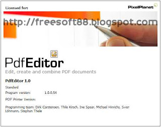 PixelPlanet PdfEditor 1.0.0.54 Portable