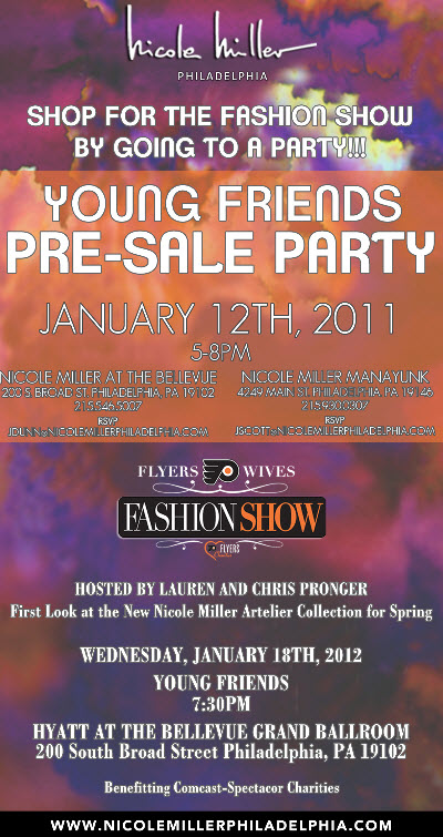 win a pair of tickets to the flyers wives fashion show or purchase win flyers tickets