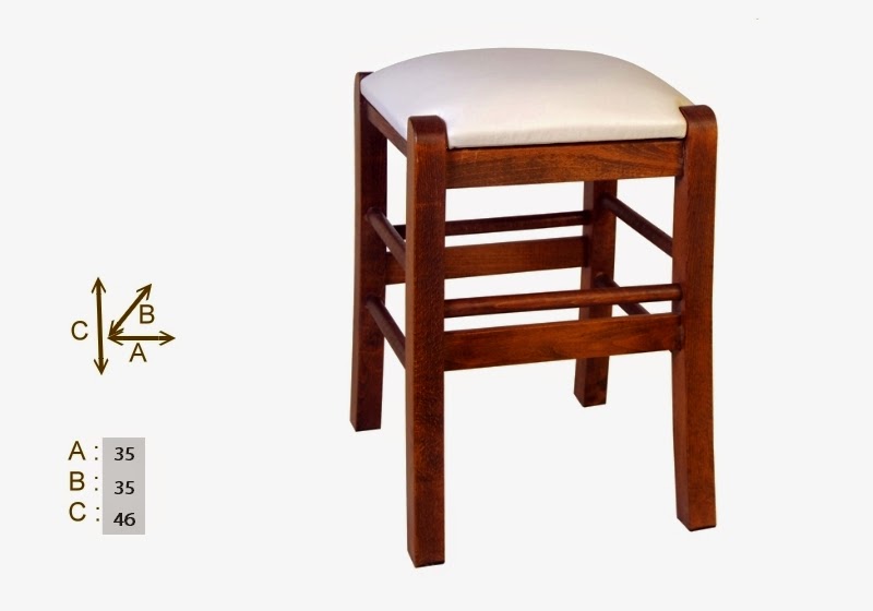 Ahsap tabure Bahçe Mobilyaları