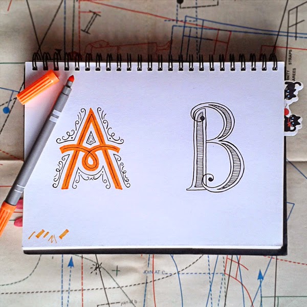 Happiness is... Monthly Instagram Doodle Projects - hand lettering and hand drawn type Happiness is... Monthly Instagram Doodle Projects - hand lettering and hand drawn type