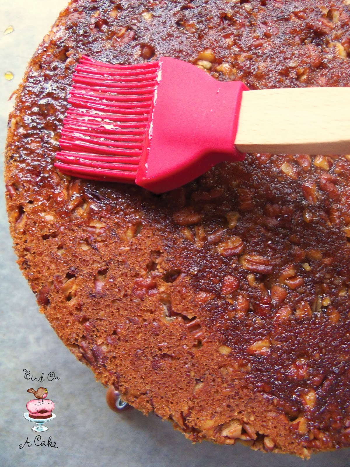 Bird On A Cake Pecan Pie Cake