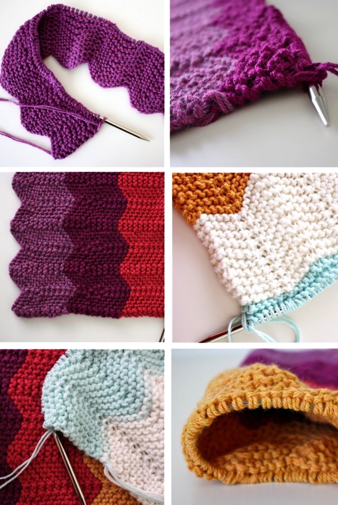 Celebrate BABY the knitted chevron blanket. Done! MADE EVERYDAY