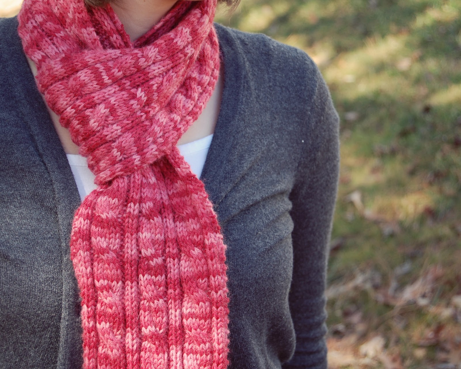 Crochet Cami Irish Hiking Scarf Finished!