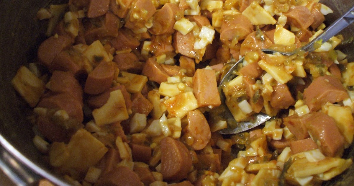 Gray Cardigan Hot Dogs a la Foil