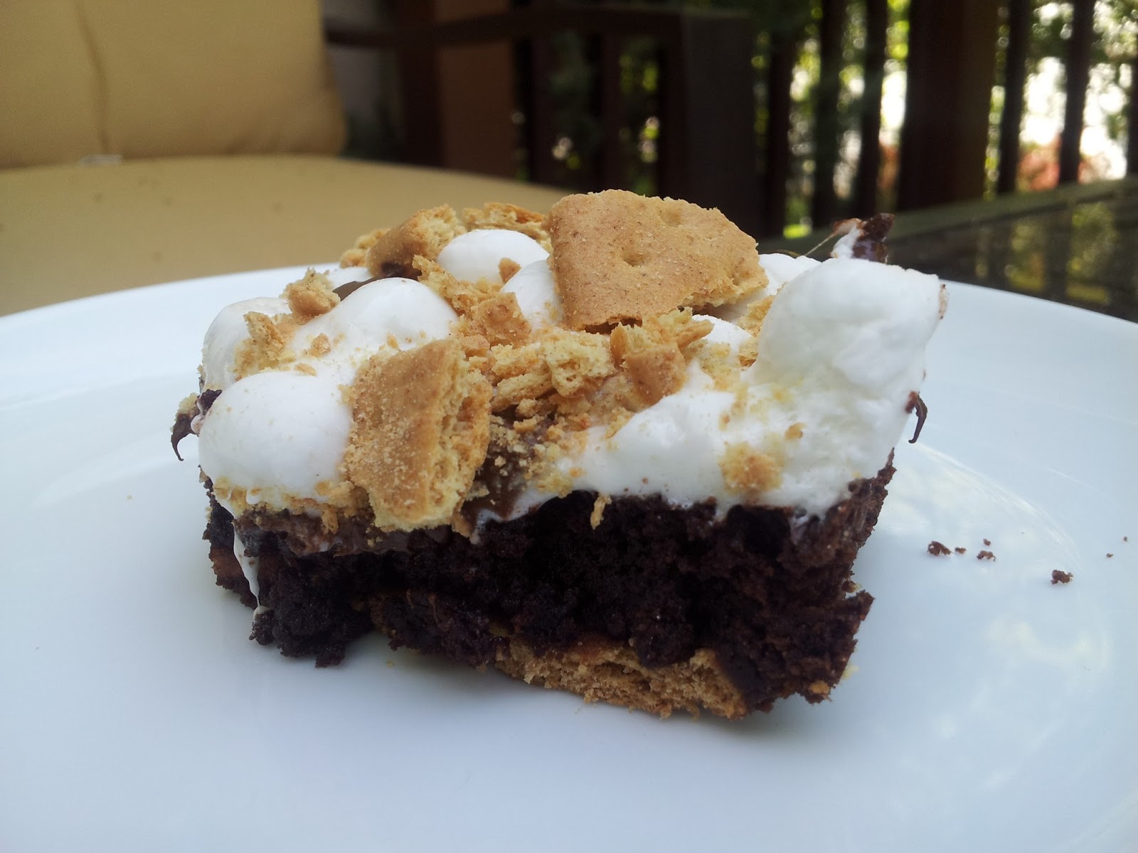 S'more Brownies Recipe In The Kitchen With Honeyville