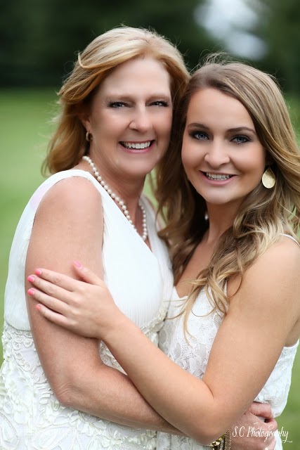Mother and daughter portraits