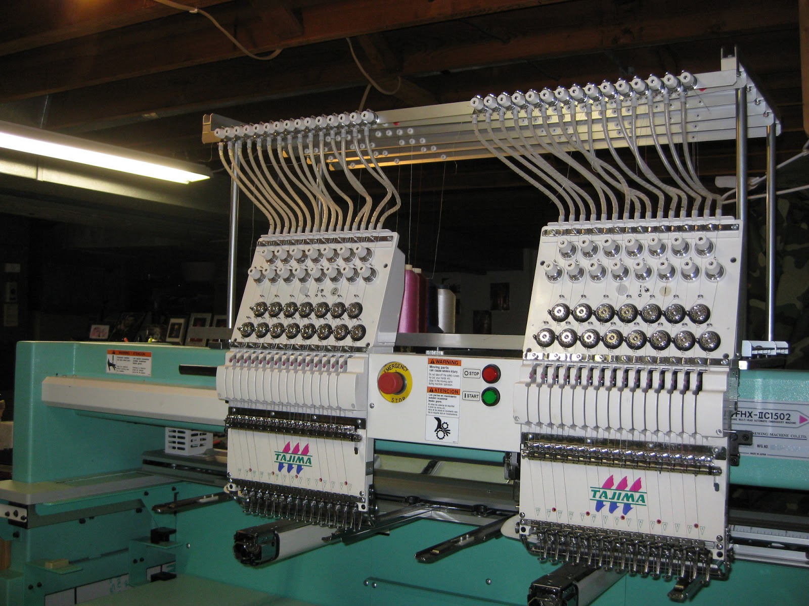 TheEmbroideryWarehouse Tajima TFHX IIC1502 (2003) Embroidery Machine