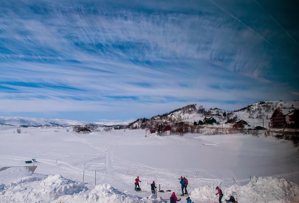 Skiing in the spring in Norway Norway in a nutshell going by ski resorts bergen railway