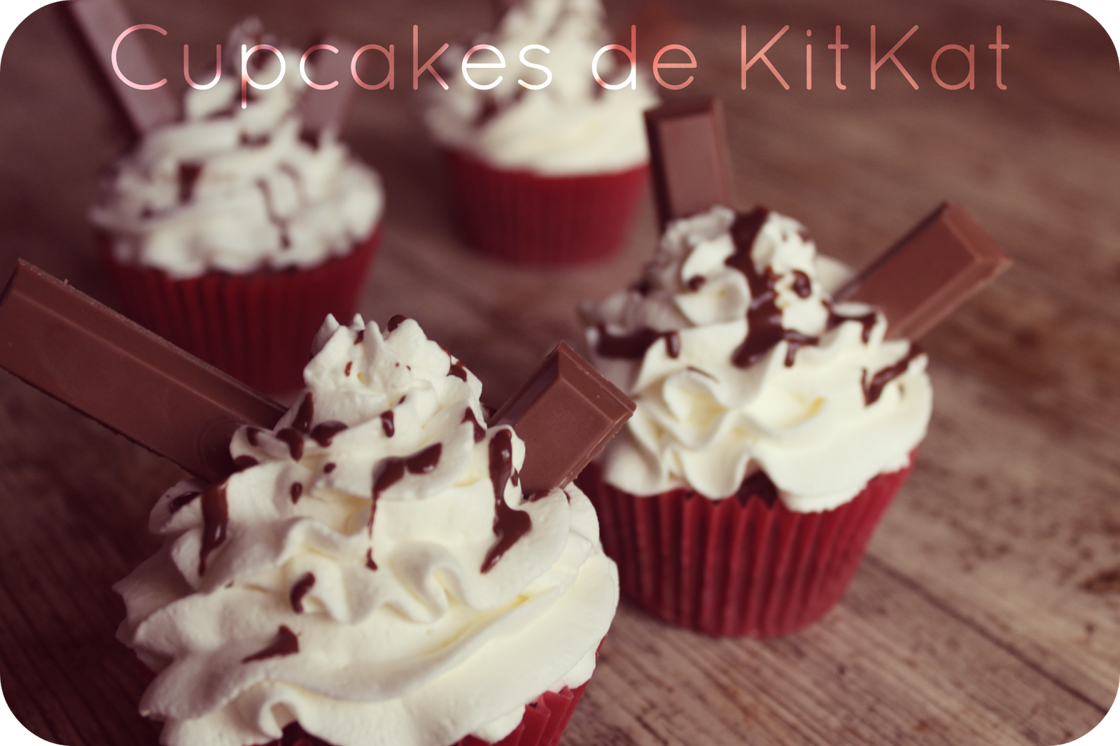 Cupcakes de KitKat