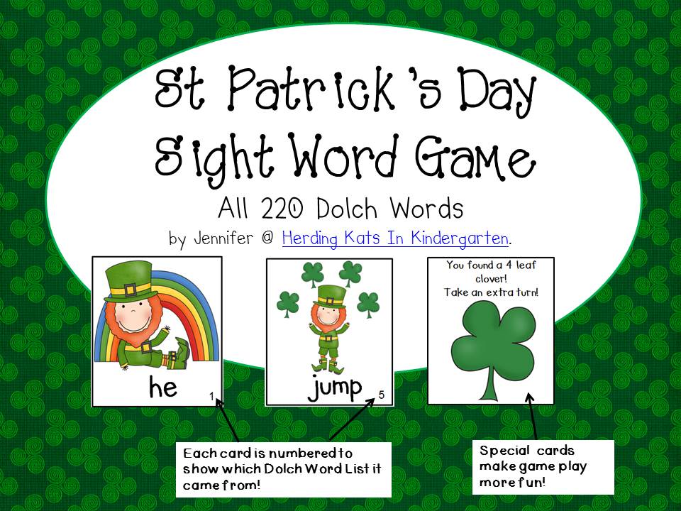herding kats in kindergarten st patrick s day fun another word for leprechaun