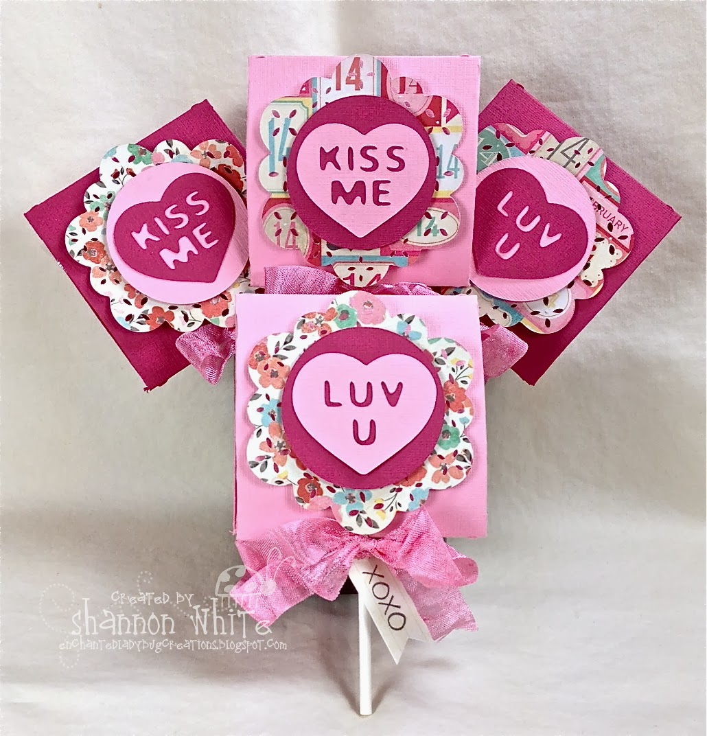 lollipop valentine craft
