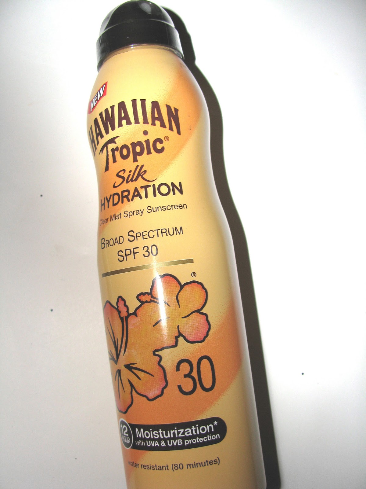 The Beauty Alchemist Hawaiian Tropic Silk Hydration SPF 30 and After